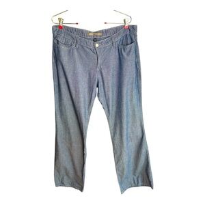 Joe's Jeans Wide Leg Pants - Chambray Blue